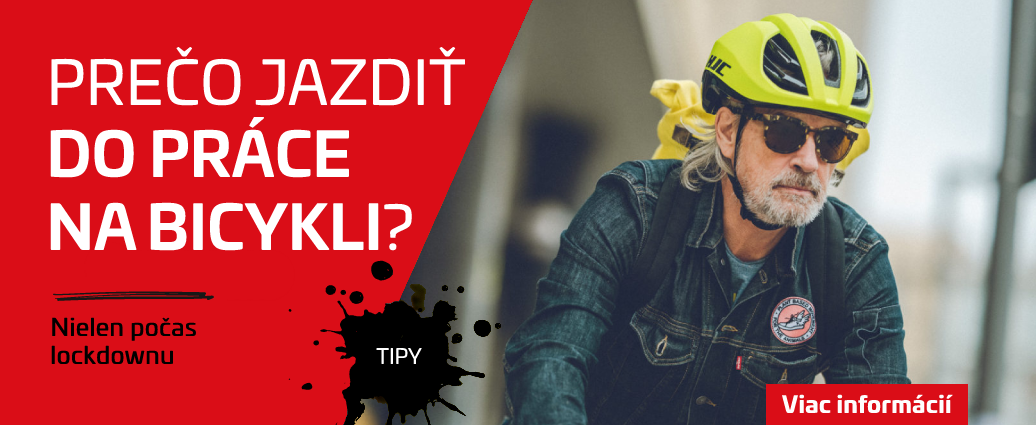 Prečo jazdiť do práce na bicykli (nie len behom lockdownu)?