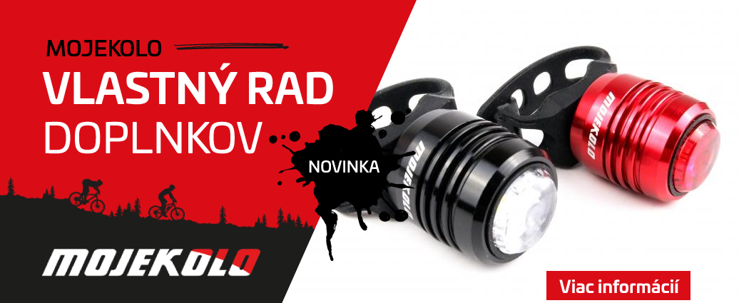 Nový rad produktov MOJEKOLO: doplnky na bicykel, do dielne aj niečo na seba