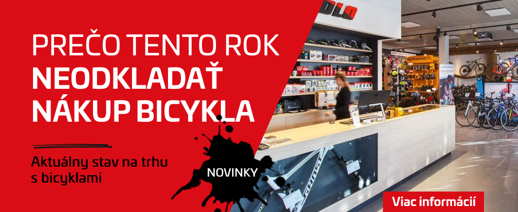 Tento rok to nepočká. Nákup bicykla neodkladajte až na sezónu