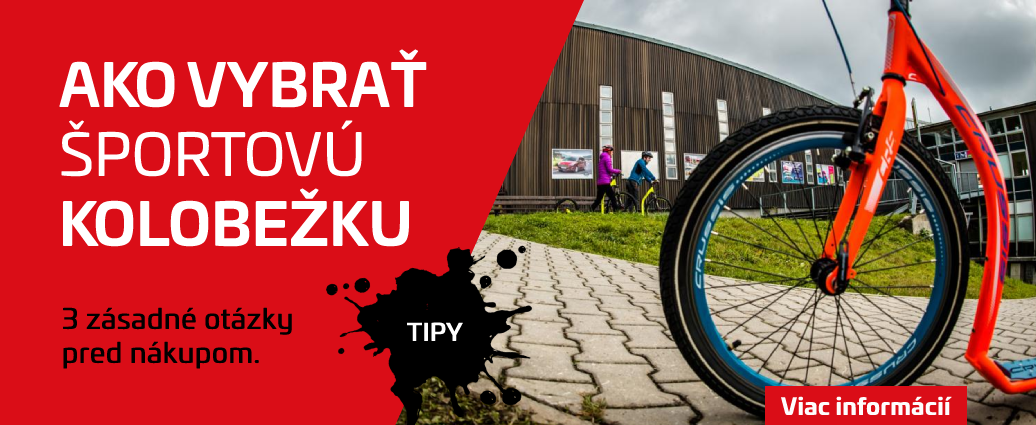 Ako vybrať športovú kolobežku