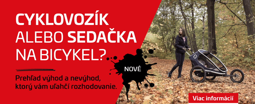 Detská cyklosedačka alebo vozík za bicykel? Tu sú klady a zápory