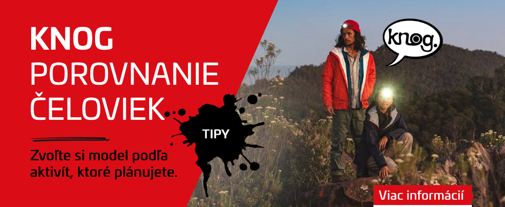 Porovnanie čeloviek KNOG: Zvoľte model podľa aktivít, ktoré plánujete