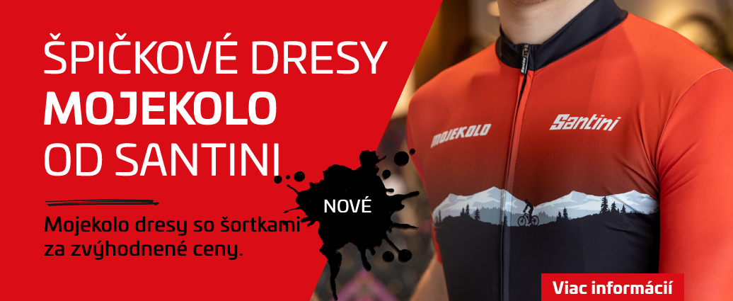 Dresy Mojekolo od Santini: Oblečenie, ktoré obstojí aj na Tour de France