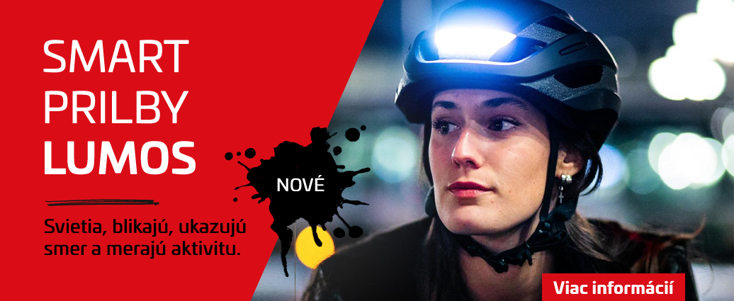 Smart prilby LUMOS vedia svietiť, blikať, ukazovať smer aj merať vašu aktivitu