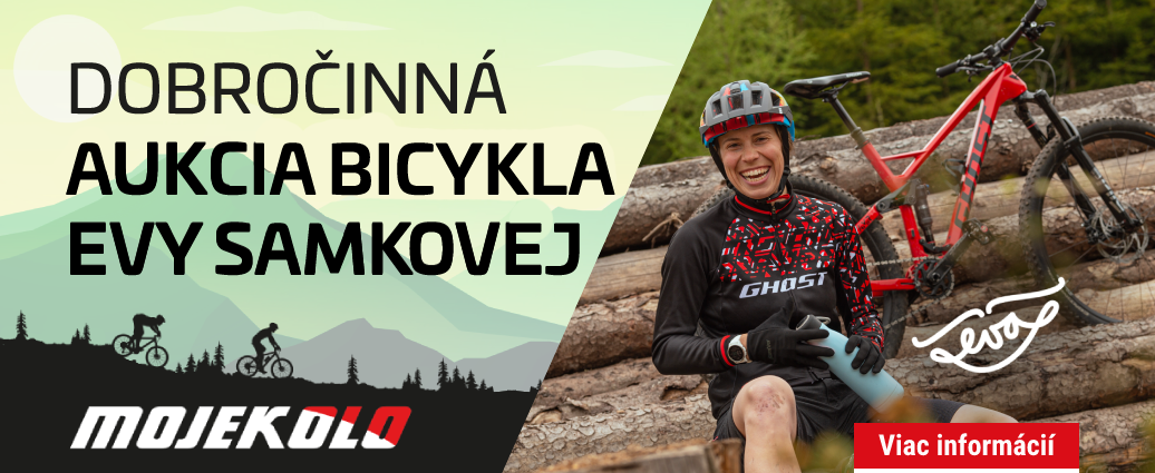 Bicykel Evy Samkovej ide do aukcie. Výťažok podporí deti z projektu Klokánek