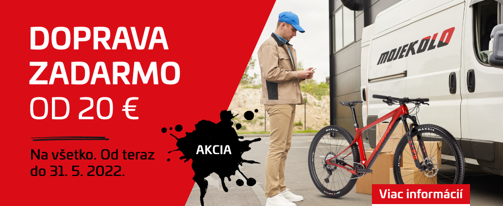 Doprava zadarmo od 20 € až do konca mája
