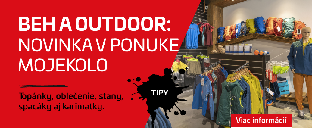 Beh a outdoor: novinka v ponuke Mojekolo