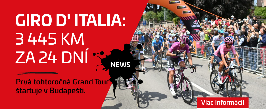 Giro d’Italia 2022 – z Budapešti, cez Sicíliu až na sever Talianska za 24 dní