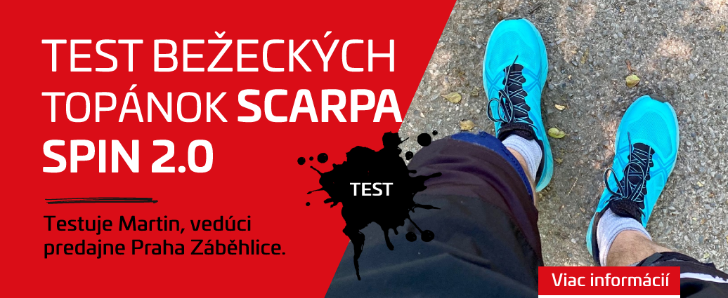 TEST: Bežecké topánky Scarpa Spin 2.0