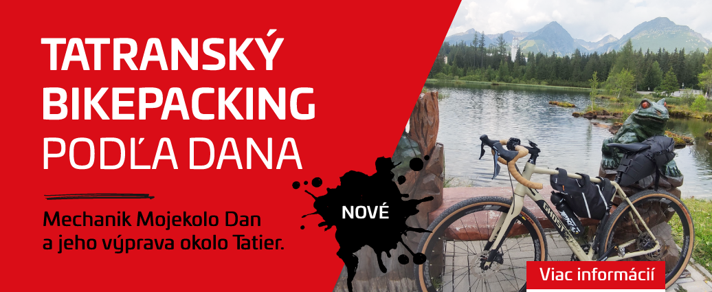 "Bez gumových medvedíkov nejazdím!", tatranský bikepacking podľa Dana, mechanika Mojekolo