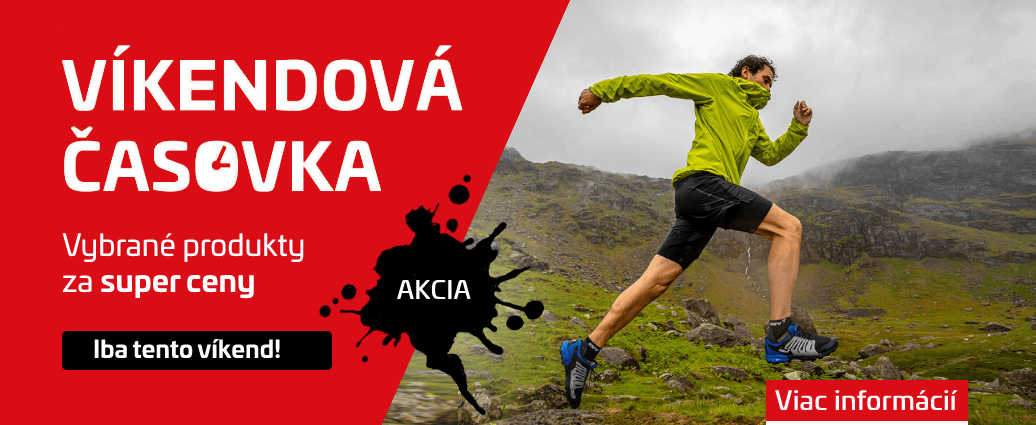 Víkendová časovka: Výbava na beh a outdoor až o 46 % lacnejšie