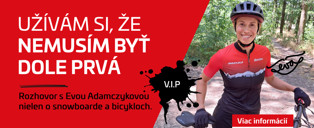 VIDEO: Užívam si, že nemusím byť dole prvá, vysvetľuje Eva Adamczyková, čo ju tak baví na bicykloch