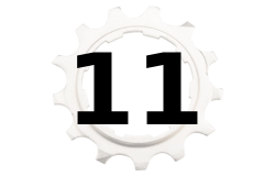 11 rýchlostí