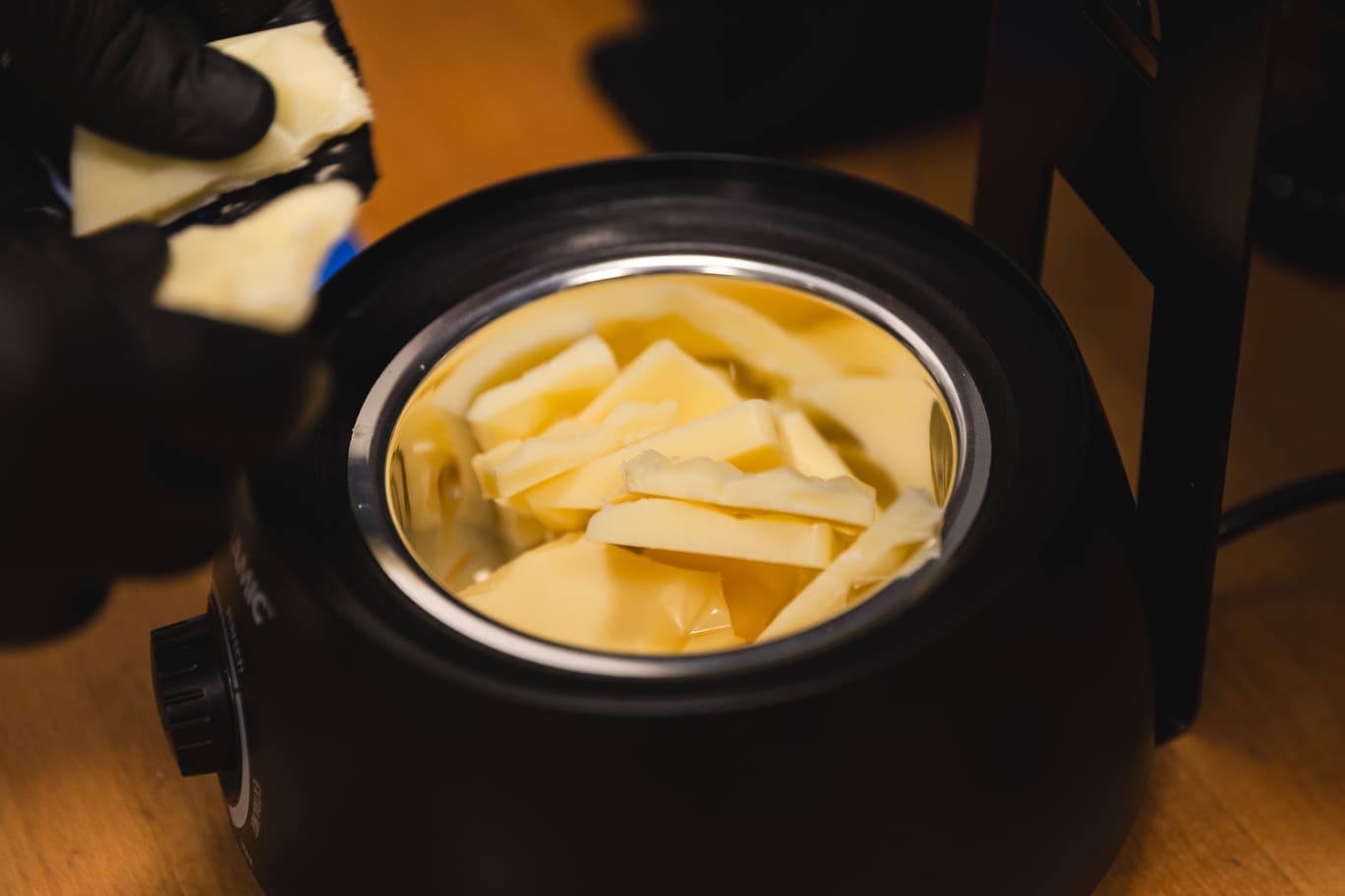 Voskování řetězu s Dynamic Waxifyer