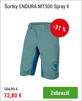 Šortky ENDURA MT500 Spray II Moss