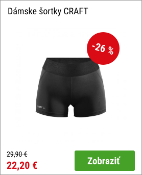 Dámske šortky CRAFT Core Essence Hot Black