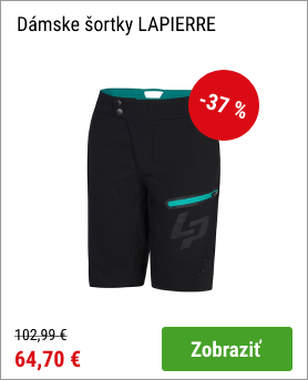 Dámske šortky LAPIERRE Black/Flower