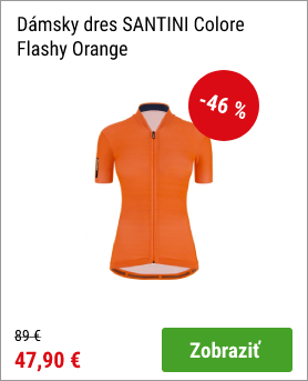 Dámsky dres SANTINI Colore Af Flashy Orange