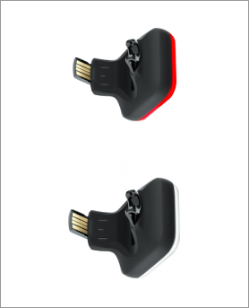 Knog s integrovaným USB portom pre dobíjanie